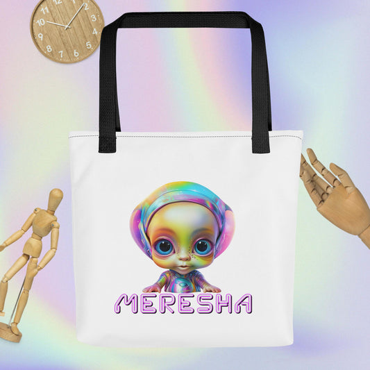 MERESHA ALIEN BABY Tote bag